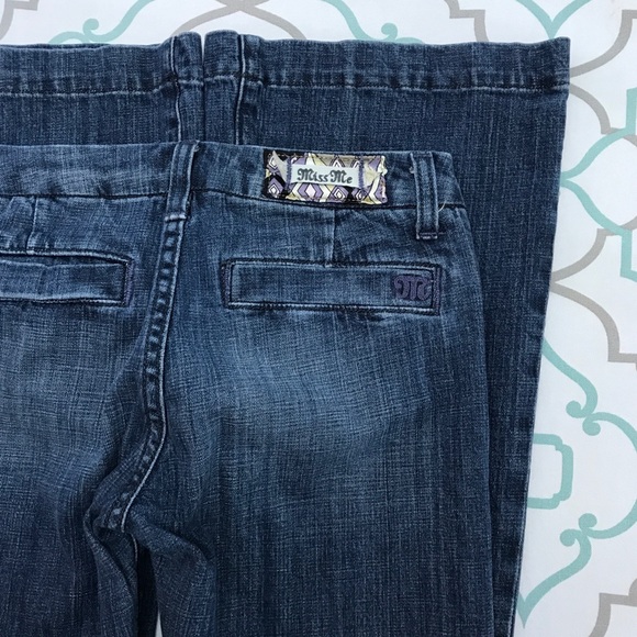Miss Me Denim - 💙👖LOVELY! MISS ME TROUSER JEANS!👖💙27 3/4 32.5”